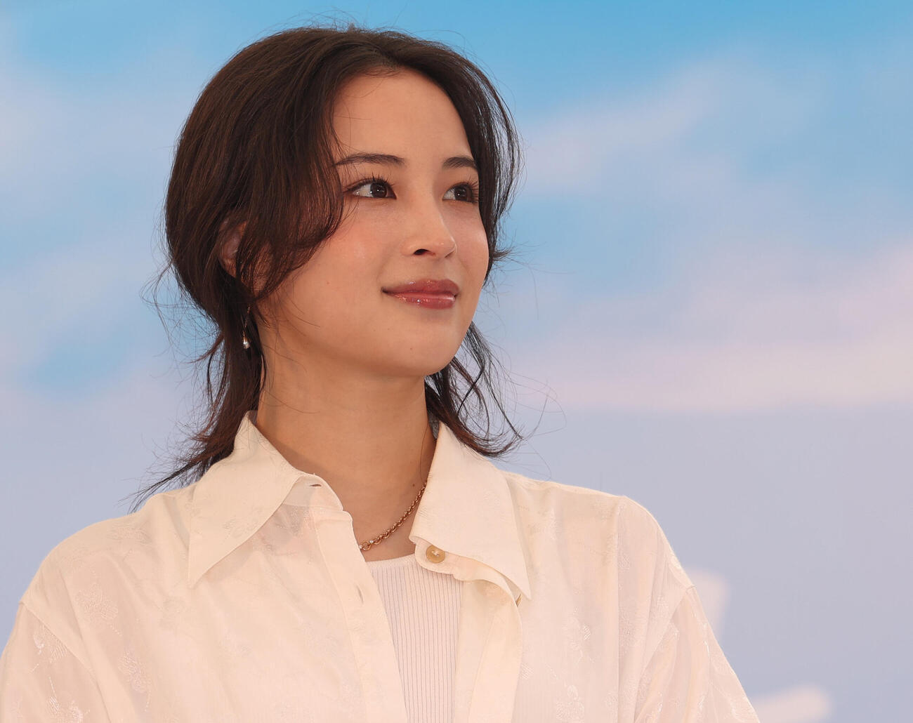 映画「汝、星のごとく」の公開直前イベントに登壇した広瀬すず（撮影・水谷安孝）