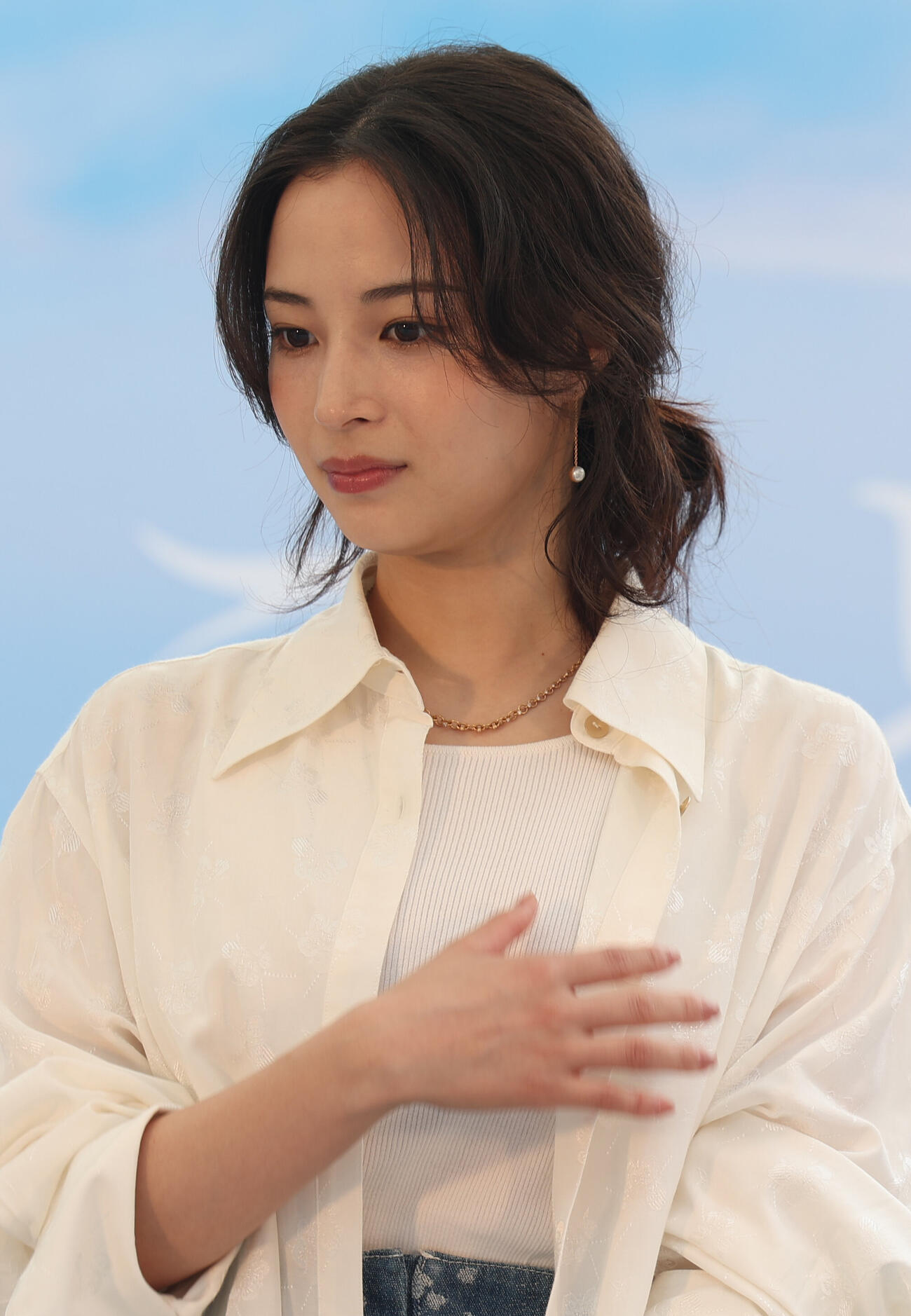 映画「汝、星のごとく」の公開直前イベントに登壇した広瀬すず（撮影・水谷安孝）