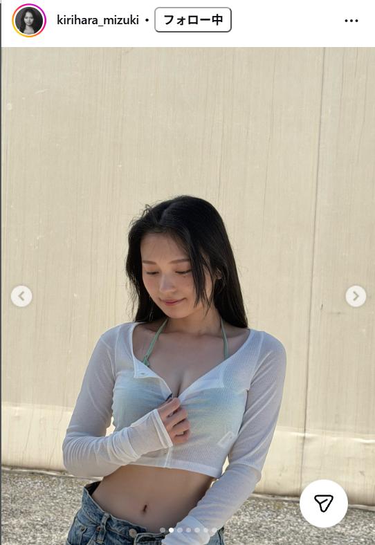 CANDY TUNE桐原美月のインスタグラムから