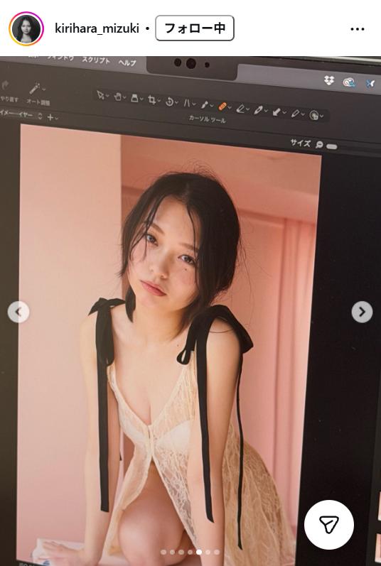CANDY TUNE桐原美月のインスタグラムから