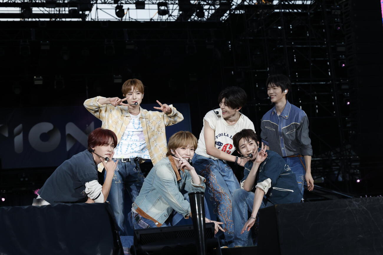 「a－nation 2026」でパフォーマンスするNCT WISH