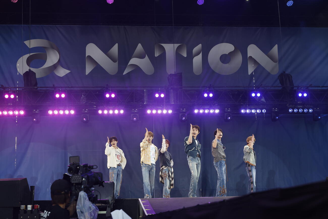 「a－nation 2026」でパフォーマンスするNCT WISH