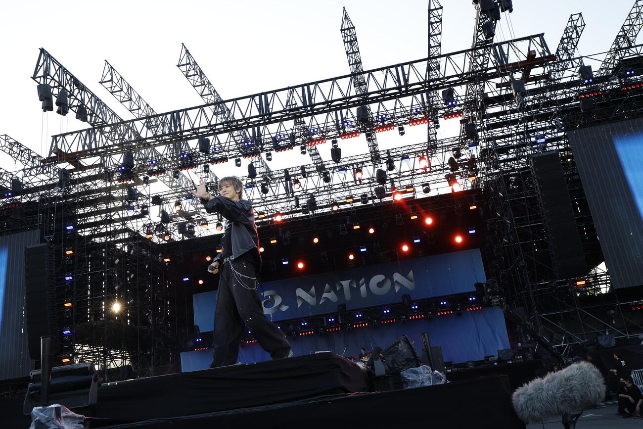 「a－nation 2026」でパフォーマンスするCHANYEOL