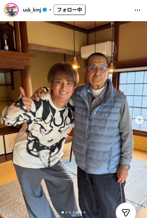 上地雄輔のインスタグラムから