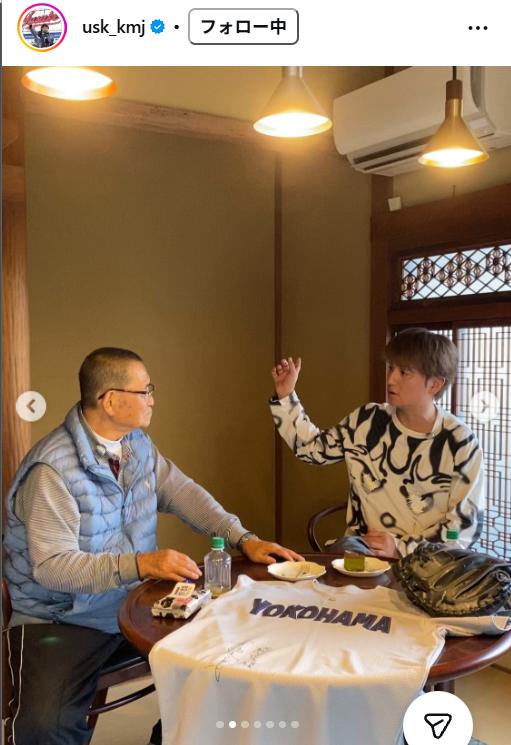 上地雄輔のインスタグラムから