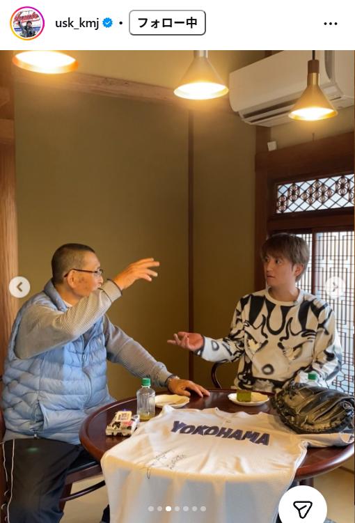 上地雄輔のインスタグラムから