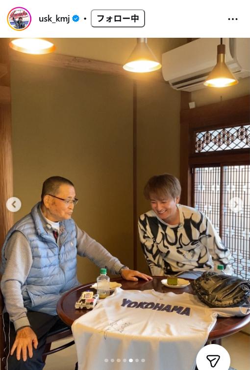 上地雄輔のインスタグラムから