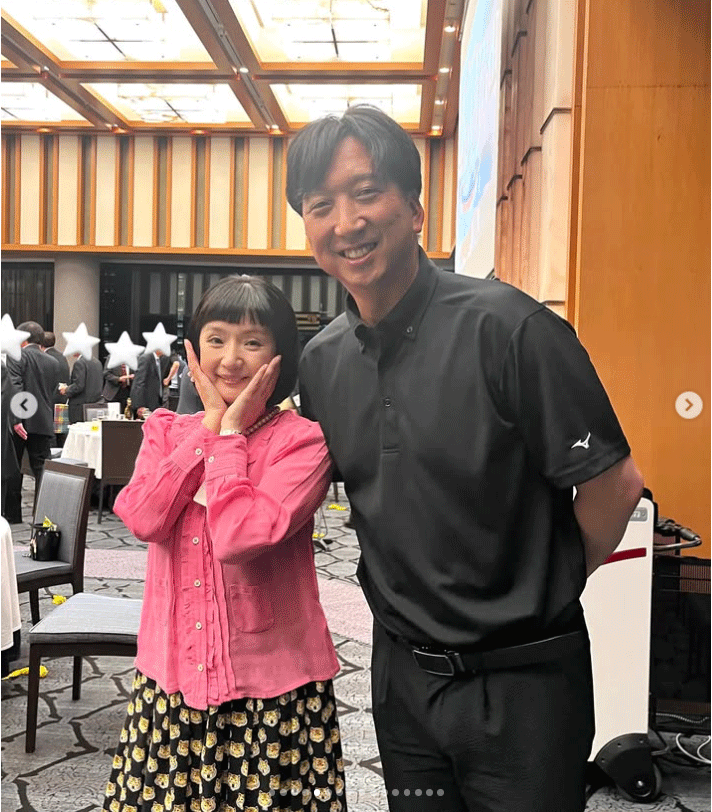 千秋のインスタグラムから