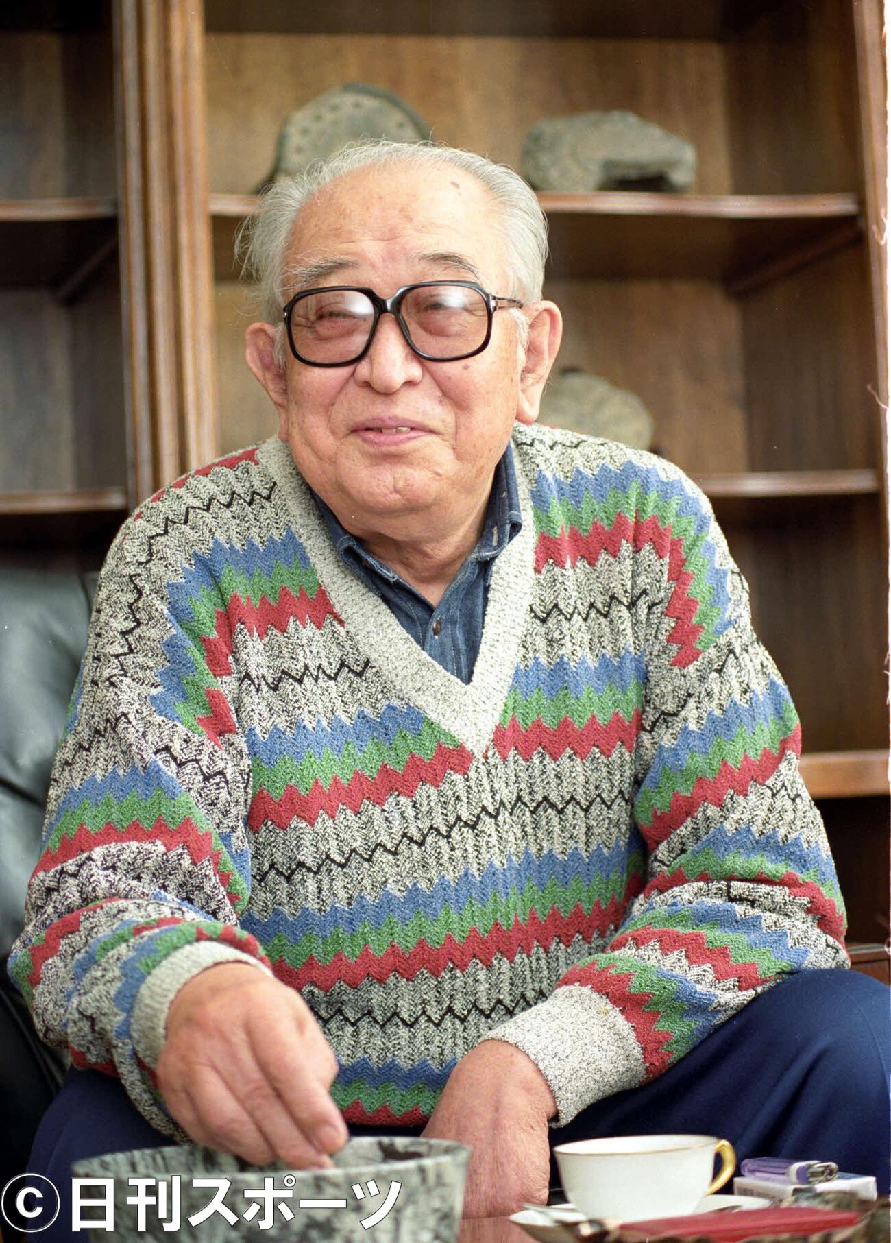 黒沢明監督（1991年4月撮影）
