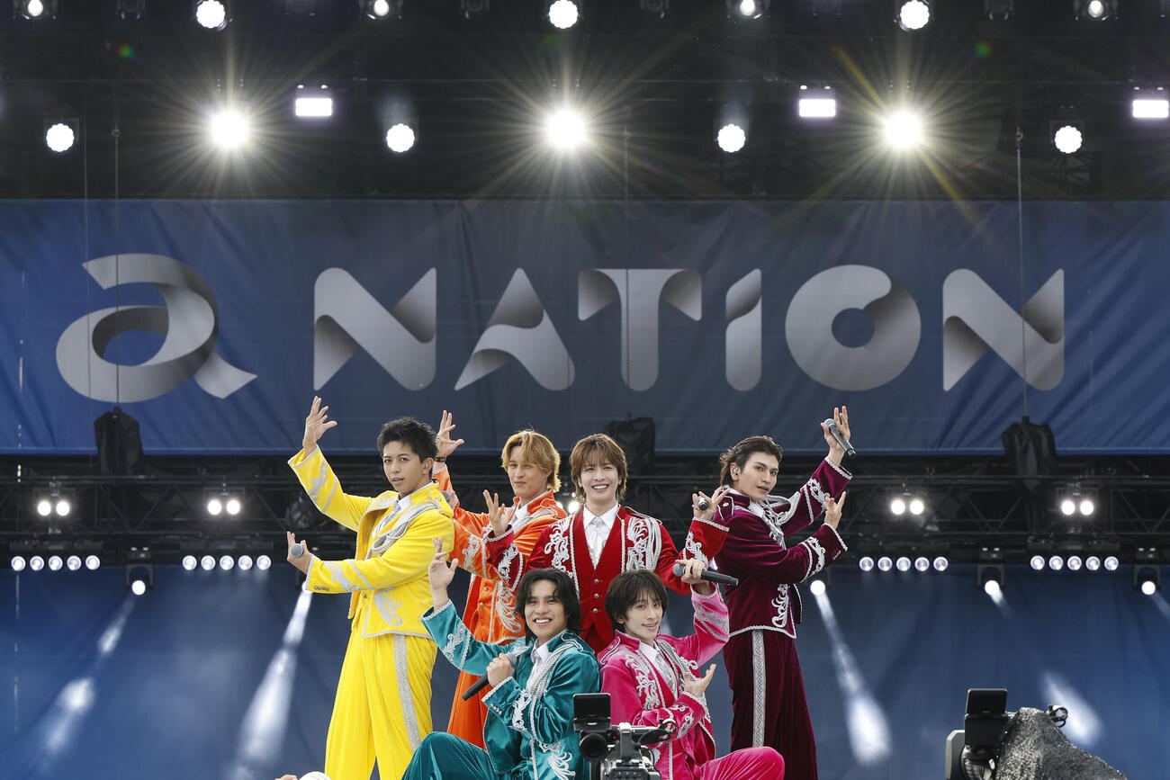 「a－nation 2026」でパフォーマンスするMATSURI