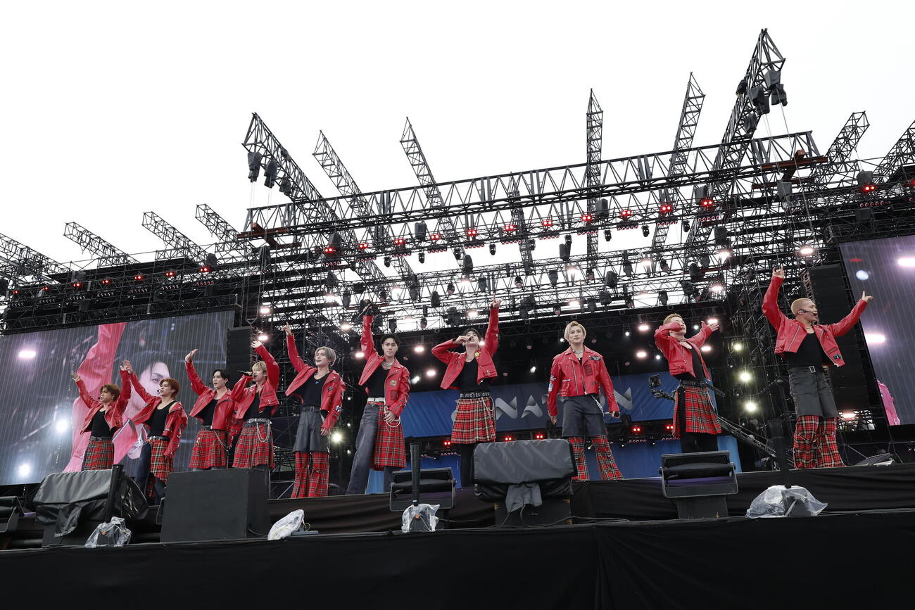 「a－nation 2026」でパフォーマンスするTJBB
