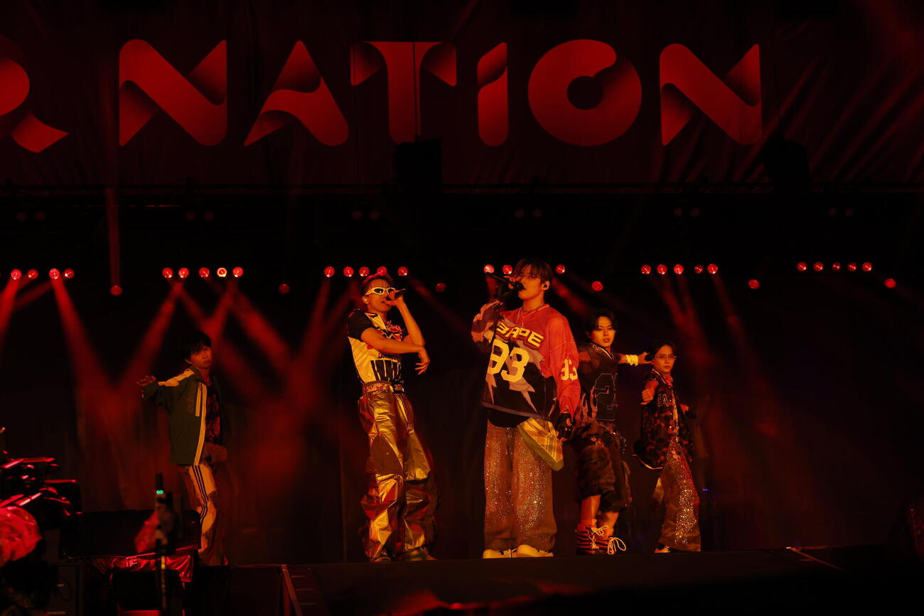 「a－nation 2026」でパフォーマンスするONE N’　ONLY