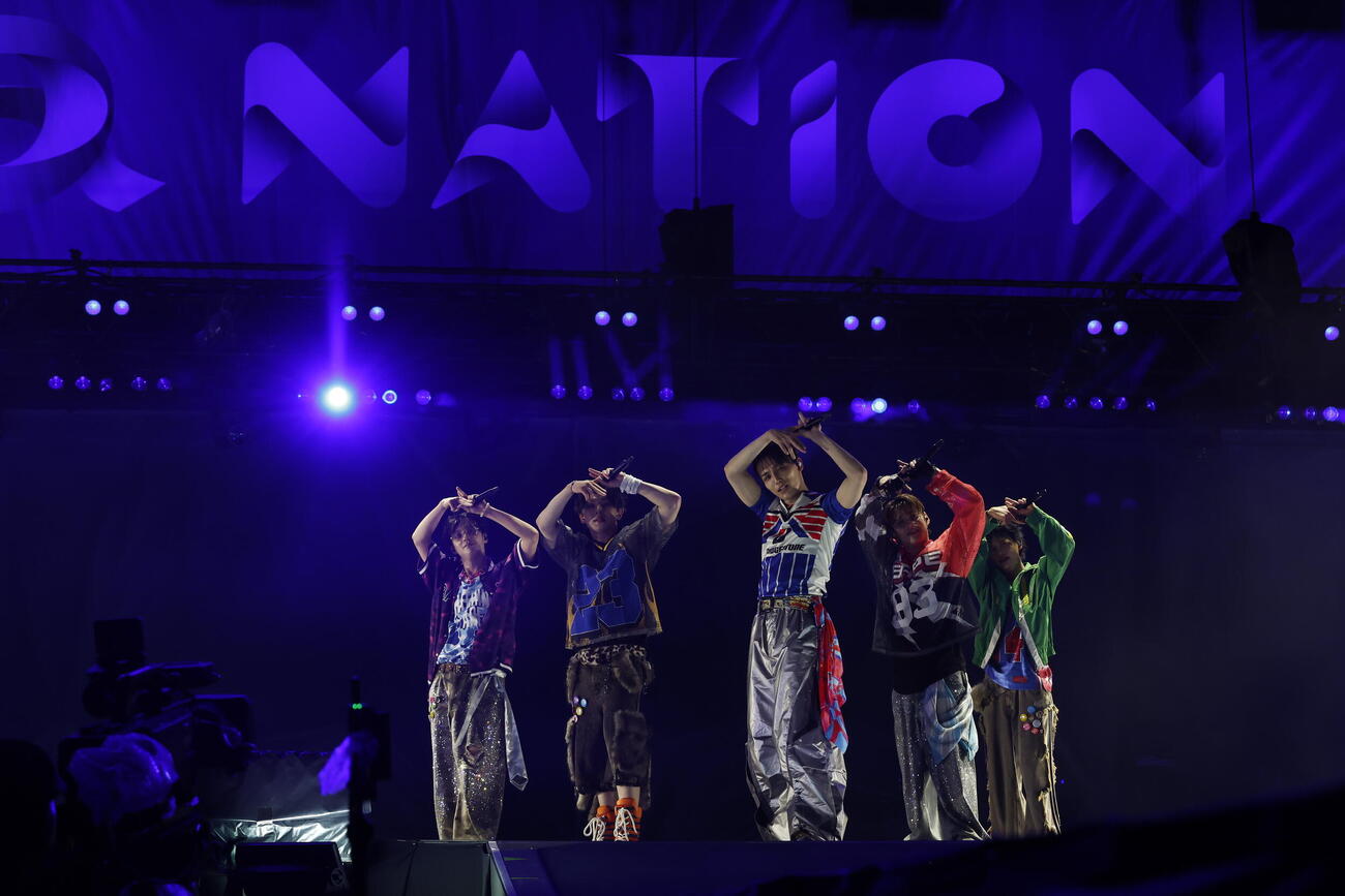 「a－nation 2026」でパフォーマンスするONE N’　ONLY