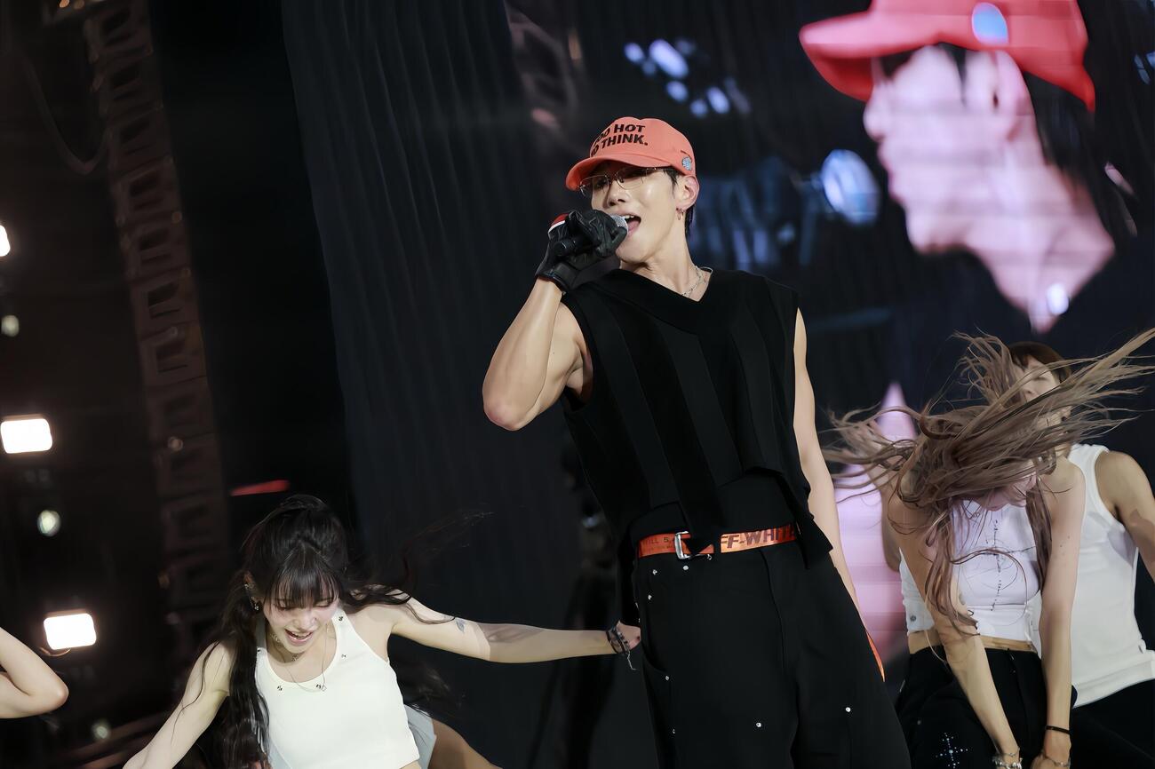 「a－nation 2026」でパフォーマンスするJUN．K