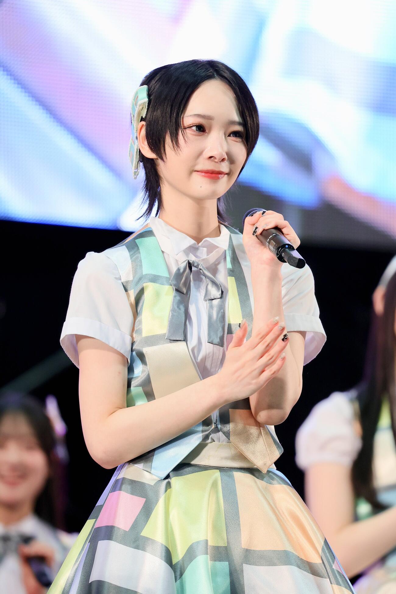 新シングルで初の選抜入りが決まったAKB48成田香姫奈（C）AKB48　※外部提供、ネット使用可能