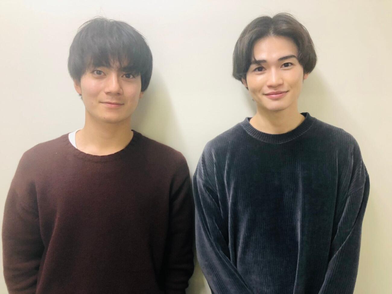 「ドラゴン桜」出演当時の西山潤（左）と西垣匠（西垣匠のXから）