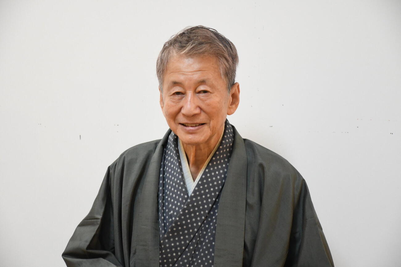落語会「春團治の人情噺」を開催する桂春團治（撮影・阪口孝志）