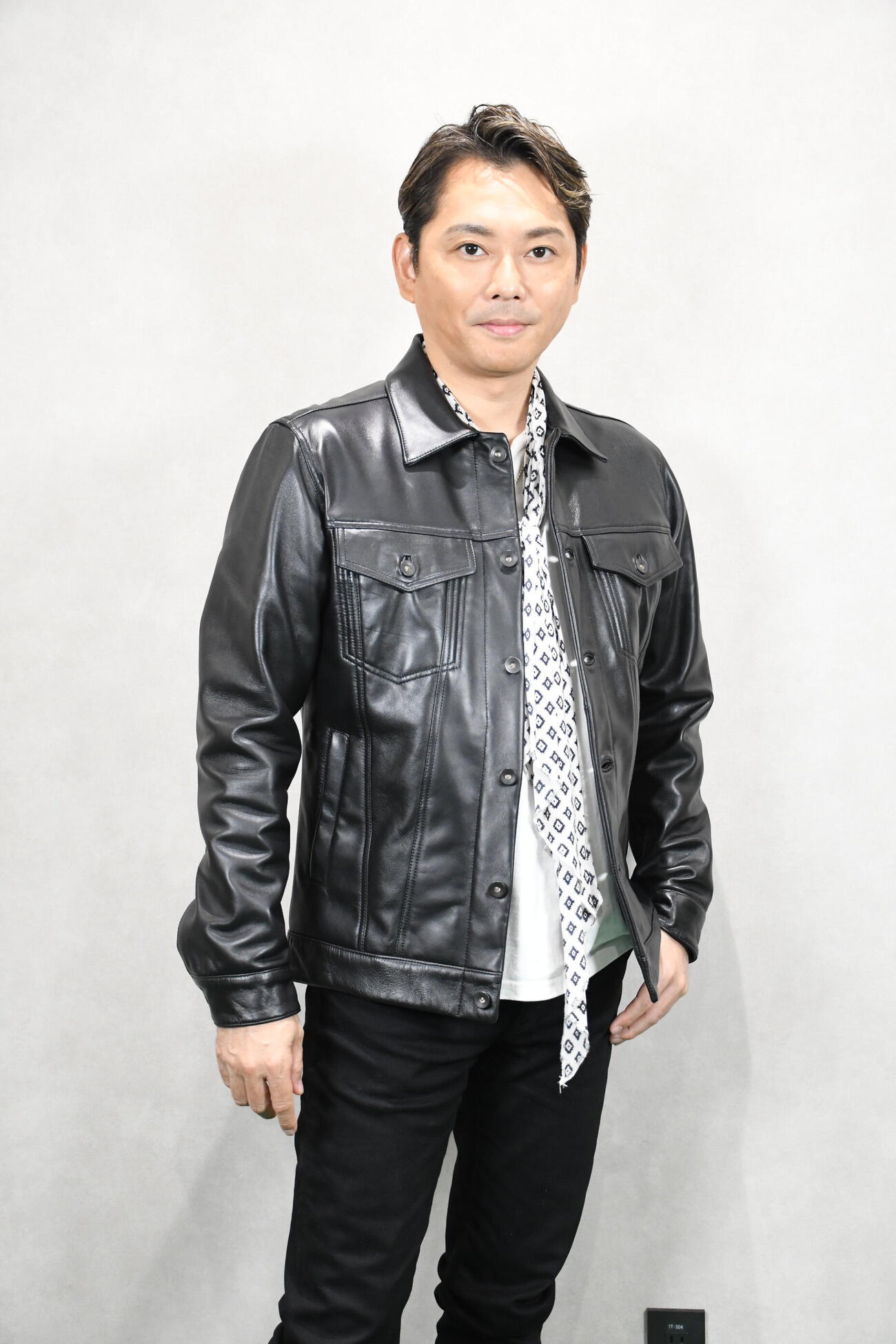 ライブツアー「Treasure」の取材会に出席した今井翼（撮影・阪口孝志）
