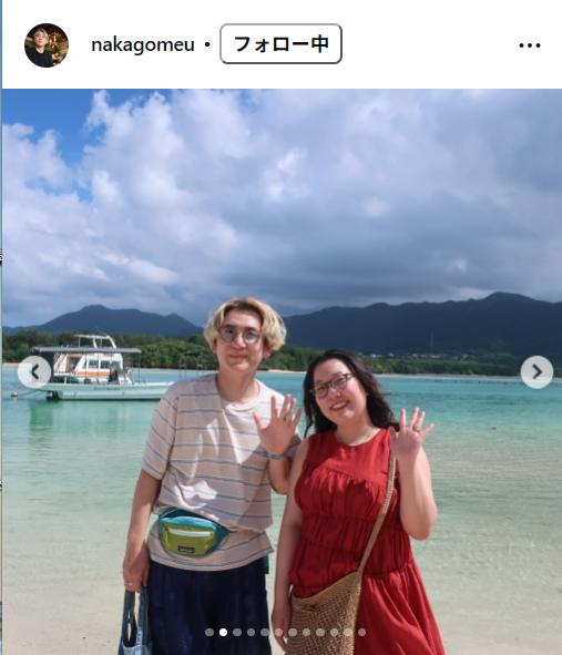 「エレガント人生」中込悠のインスタグラムから