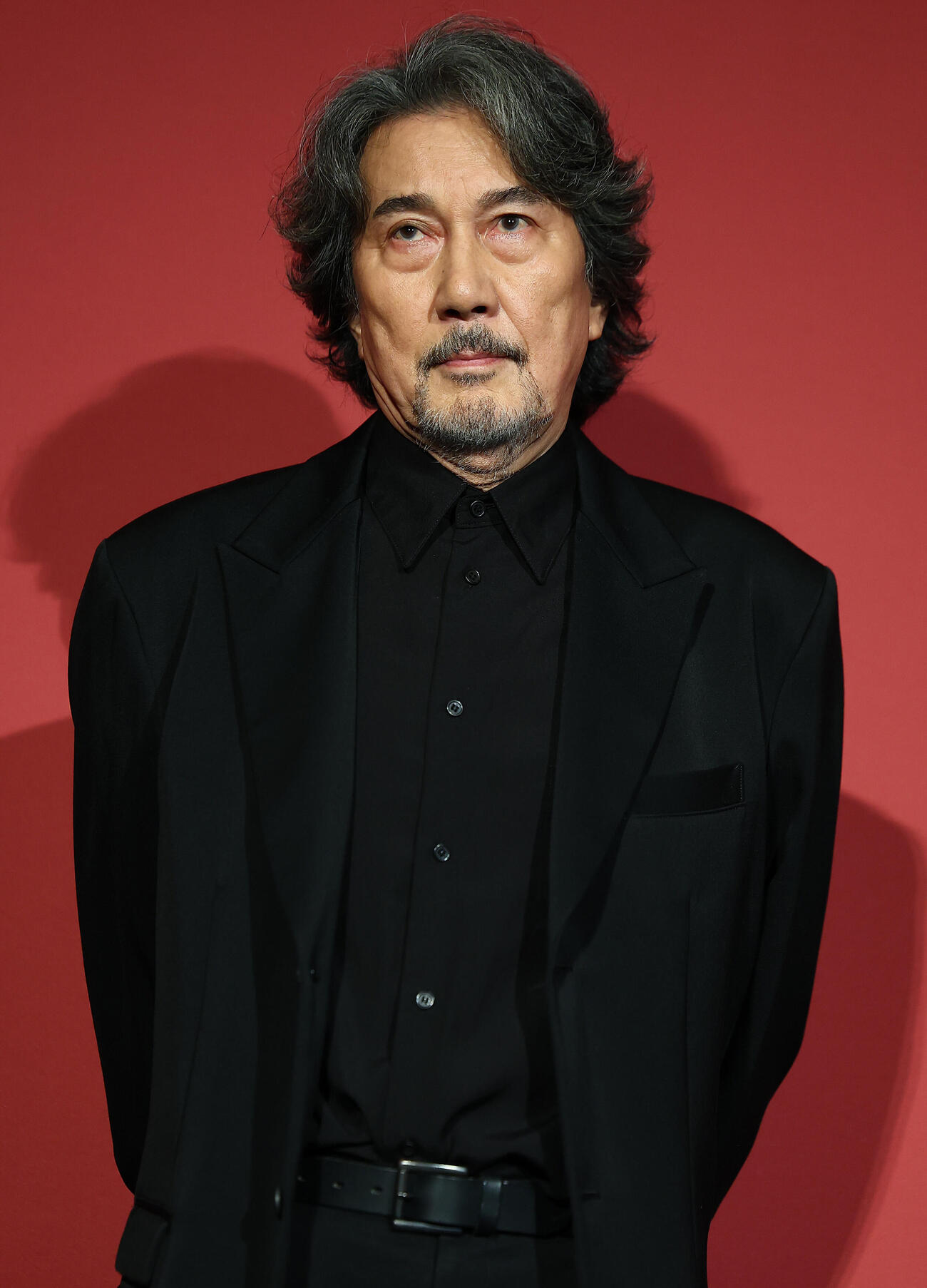 映画「わたしの知らない子どもたち」公開前イベントに登場した役所広司（撮影・野上伸悟）