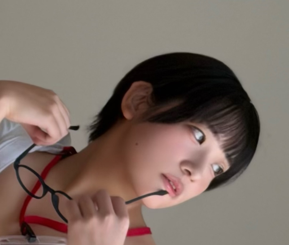 ランジェリー姿を公開した暫（暫のインスタグラムから）