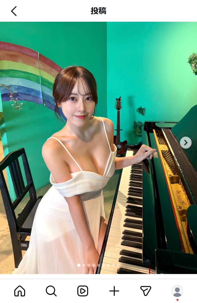 音羽美奈のインスタグラムから
