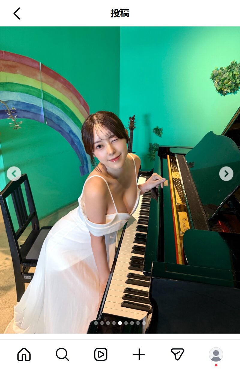 音羽美奈のインスタグラムから