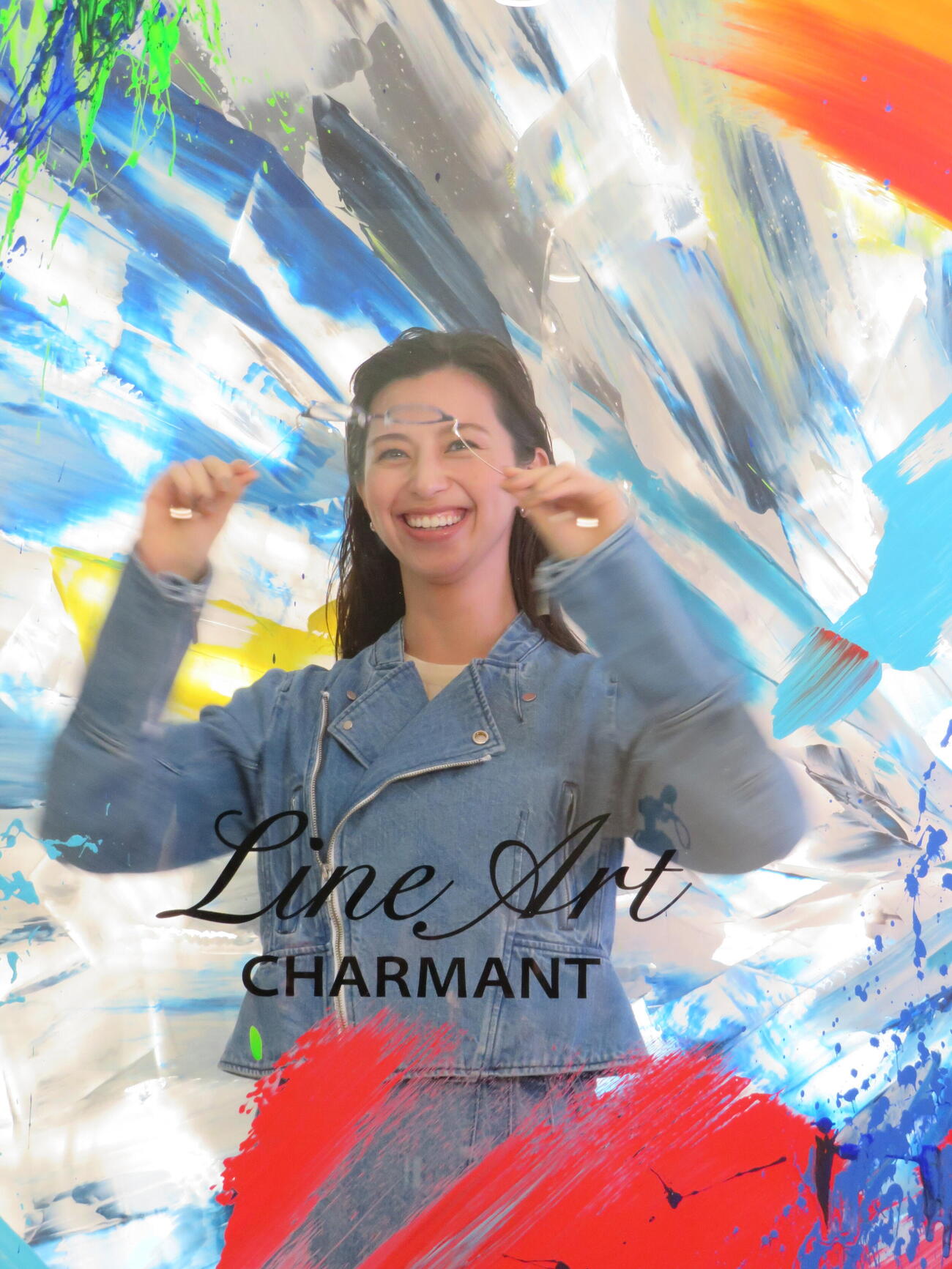 「CHARMANT 70th Anniversary Event」に出席した中条あやみ（撮影・村上幸将）