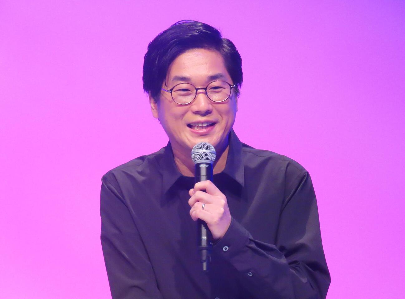 テレビ東京系ドラマ「ライフ・トレード」（10月8日開始、木曜深夜24時30分）の記者会見に出席した山崎樹範