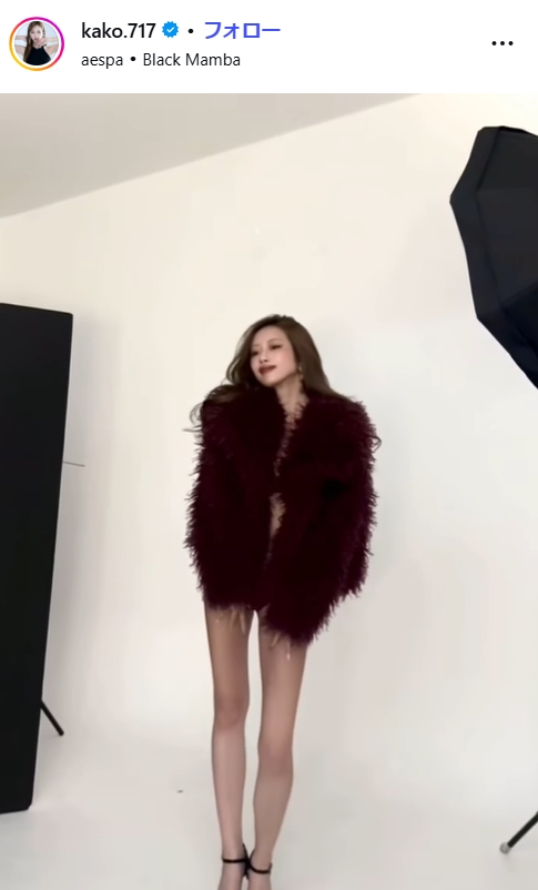 央川かこのインスタグラムから