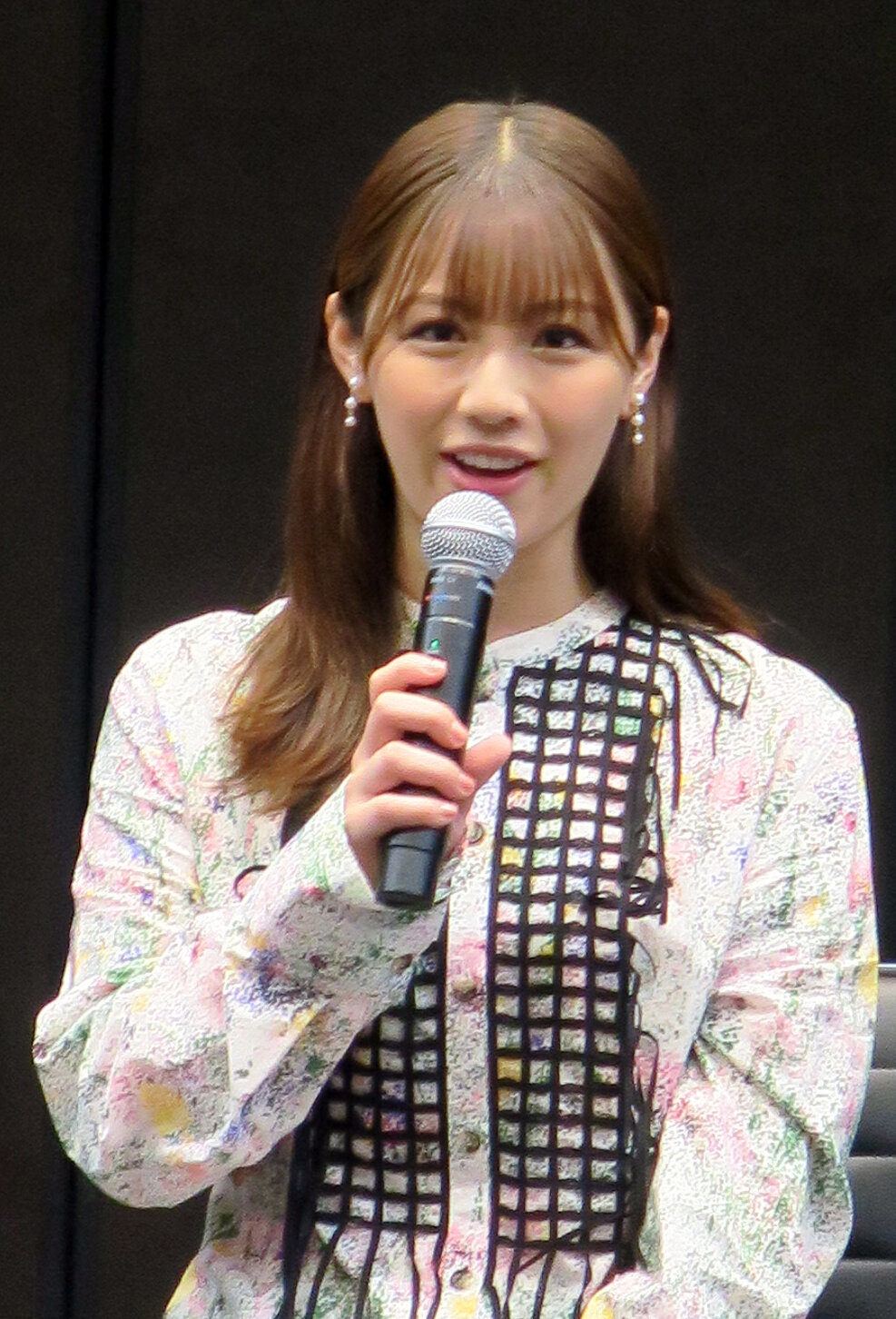 テレビ大阪連続ドラマ「嘘をついた私たち」記者会見に登壇した渡邉美穂