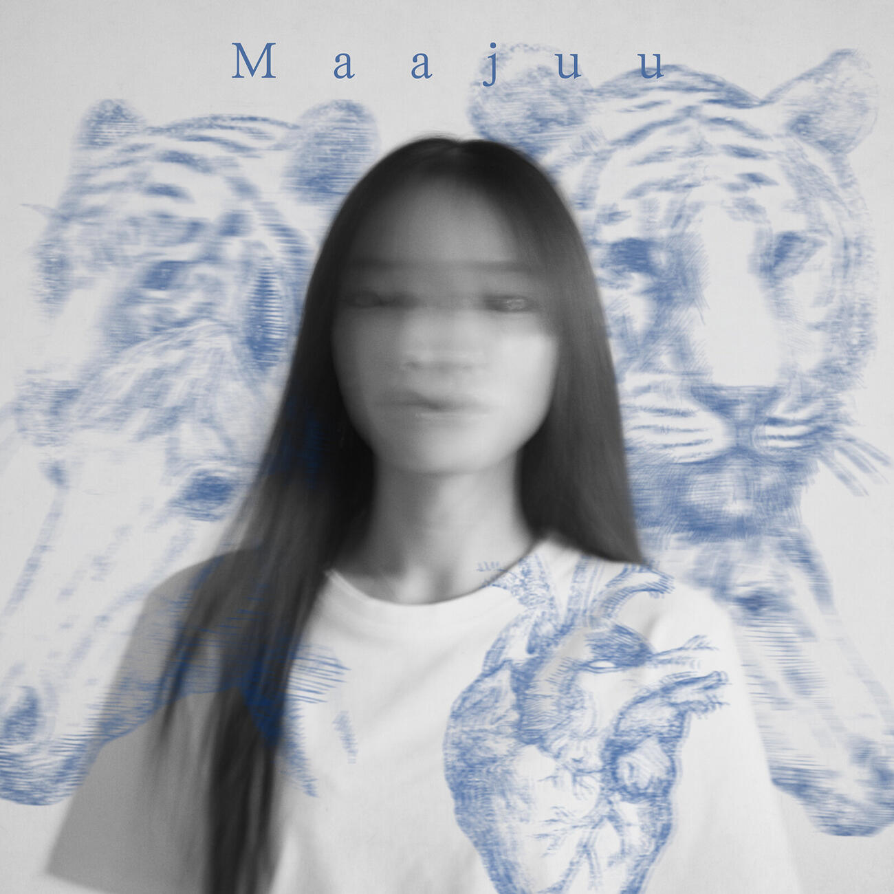 Maajuuの移籍後初の新曲「歪青－Karma－」ジャケット写真