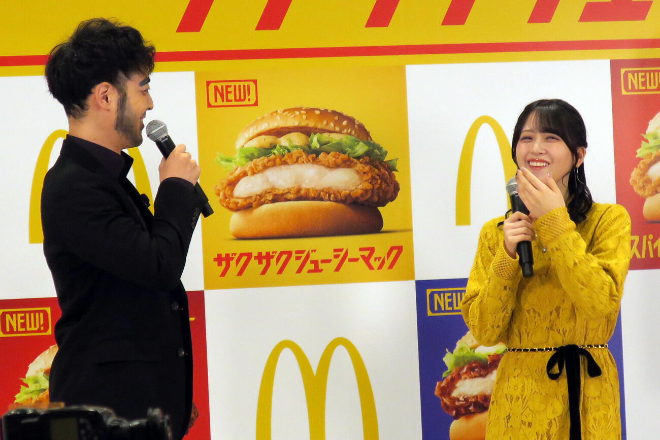「マクドナルド　チキン新時代へ。新レギュラー発表会」