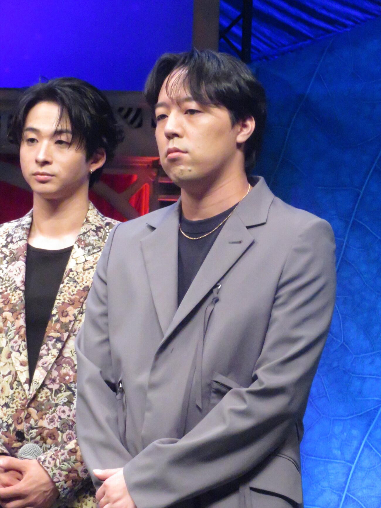 会見に出席した「クーザ」日本公演スペシャルサポーターのFANTASTICS世界