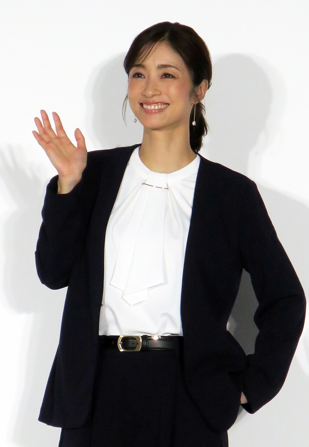 「AOKI事業戦略・新商品発表会」に登場した上戸彩
