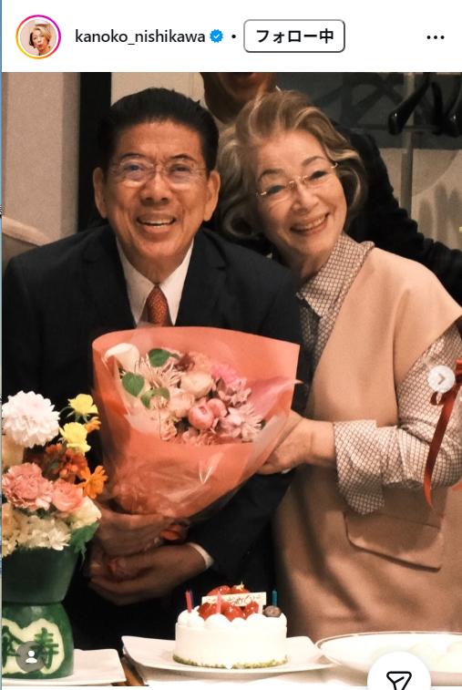 西川かの子のインスタグラムから