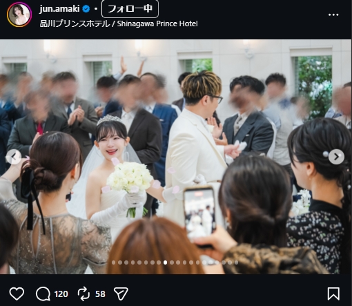 天木じゅんのインスタグラムから