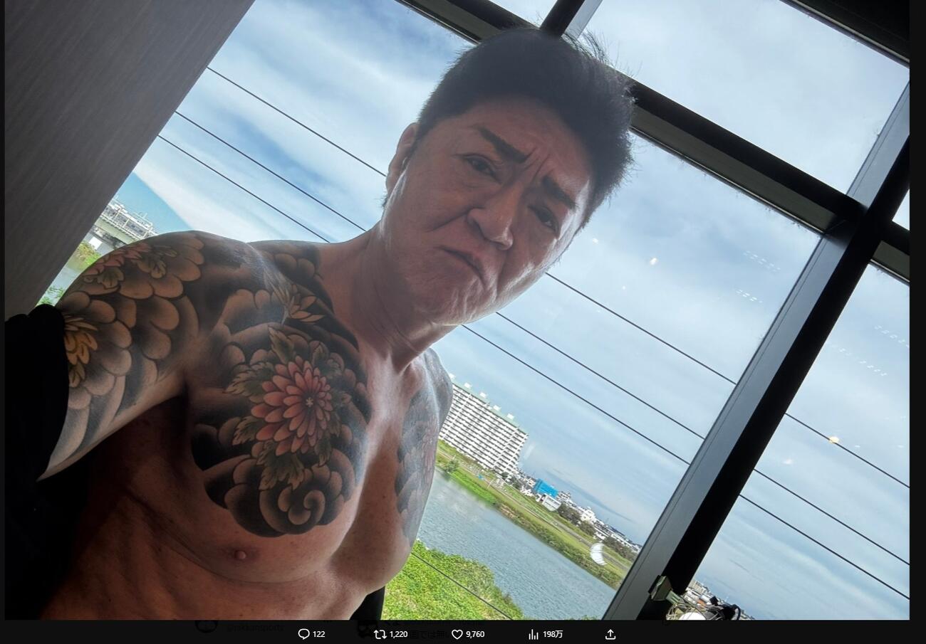 小沢仁志のXから