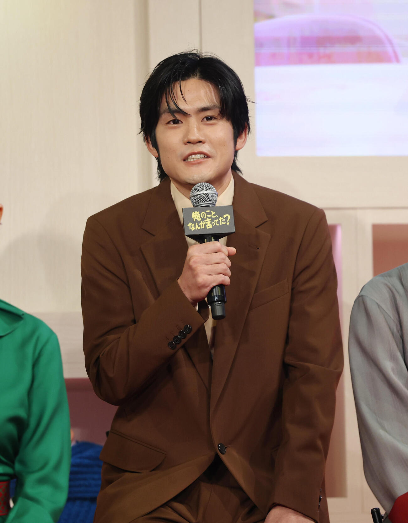 完成報告会イベントに登壇し話をする上川周作（撮影・増田悦実）