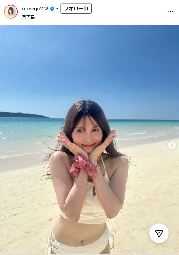 谷口めぐのインスタグラムから