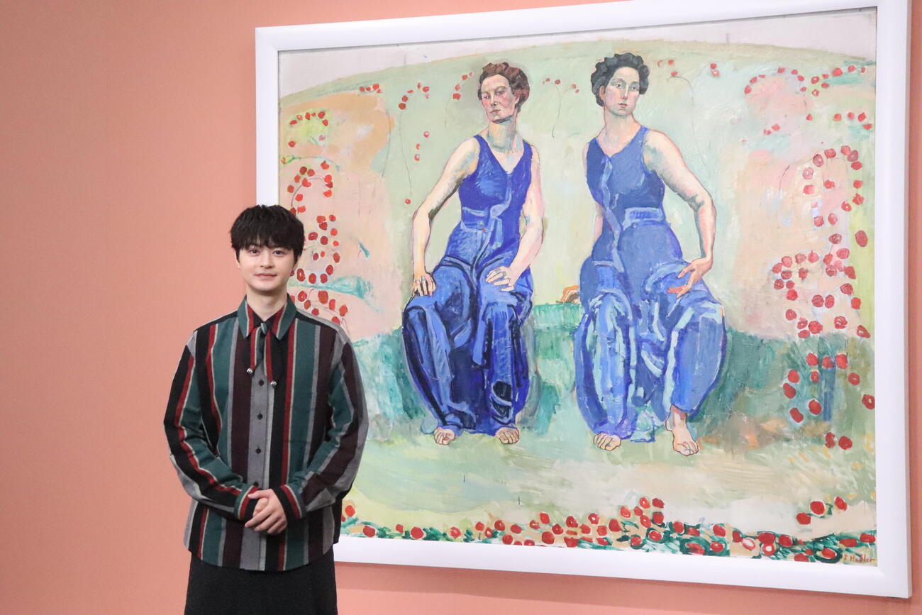 「シンシナティ美術館展～アメリカに渡ったヨーロッパの至宝～」取材会に出席した瀬戸康史
