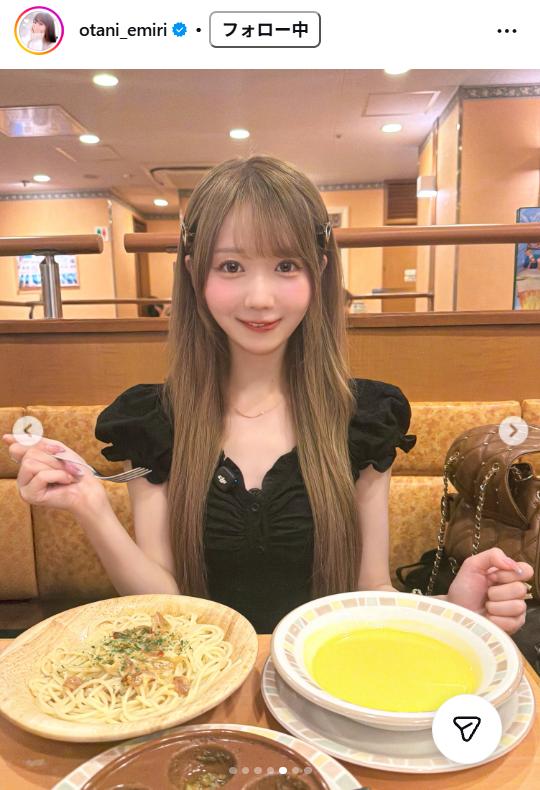 大谷映美里のインスタグラムから