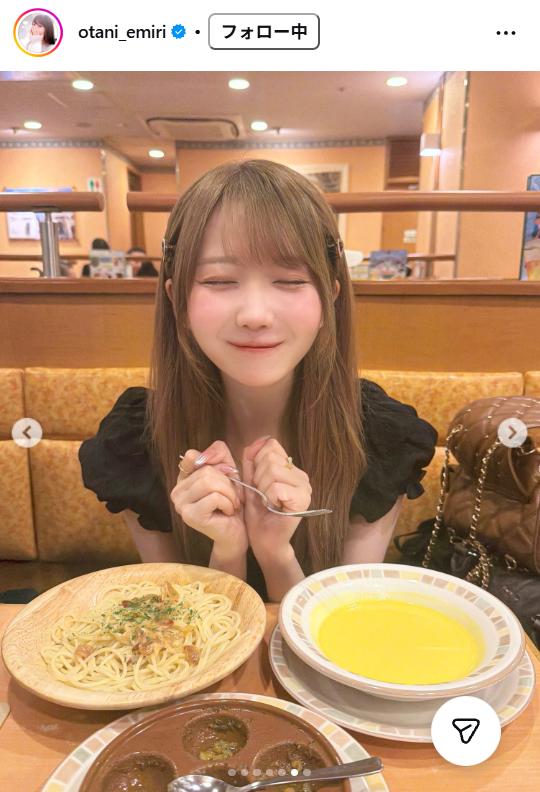 大谷映美里のインスタグラムから