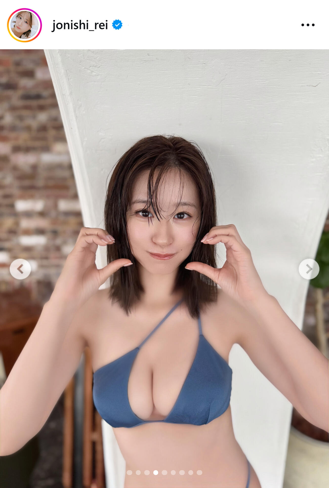 上西怜のインスタグラムから
