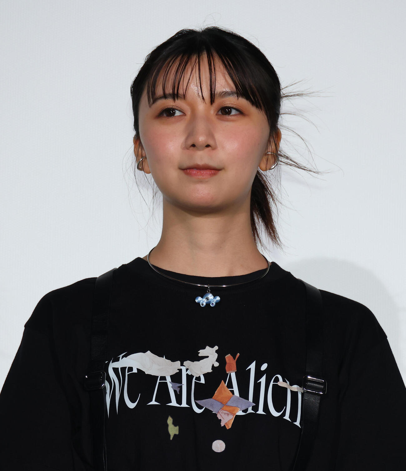 映画「我々は宇宙人」舞台あいさつを行ったadieu（上白石萌歌）（撮影・中島郁夫）