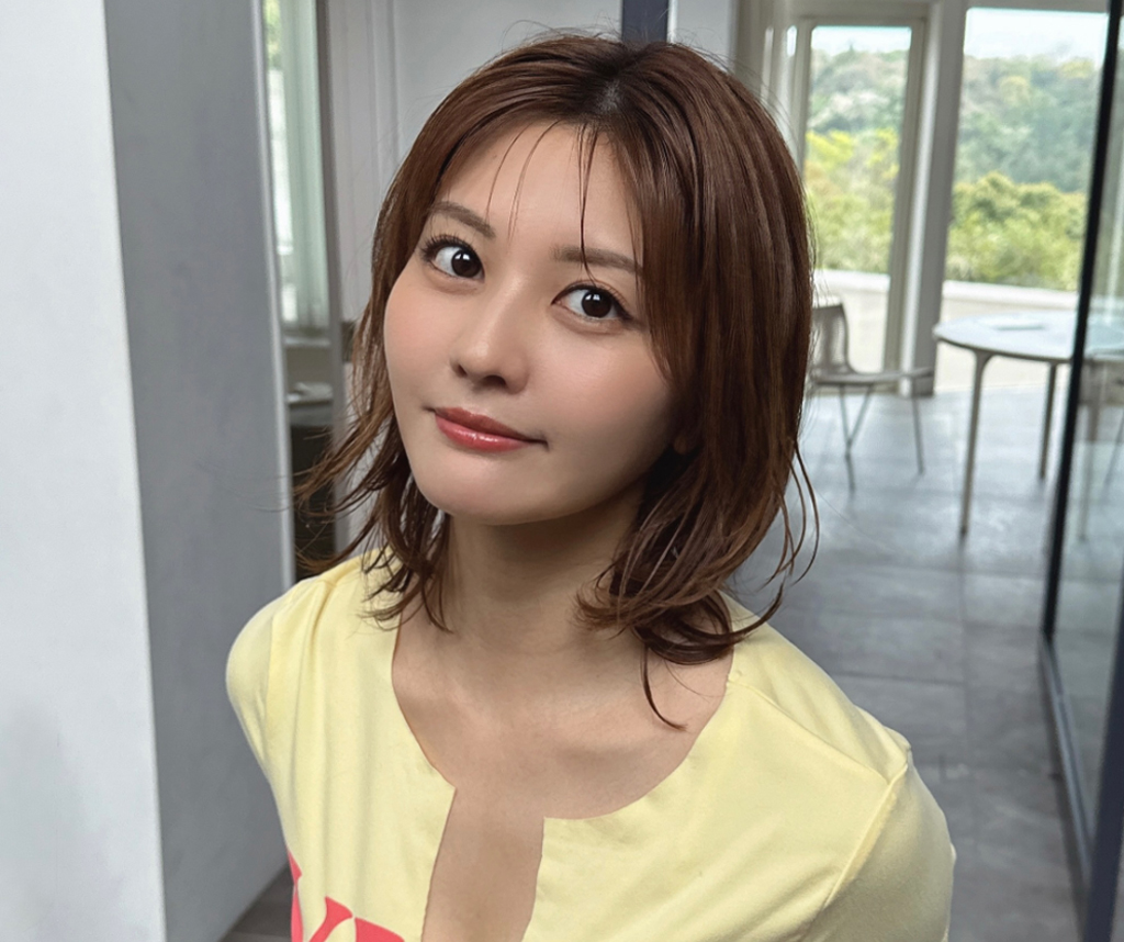 刺激的スタイルを披露した林ゆめ（林ゆめのインスタグラムから）