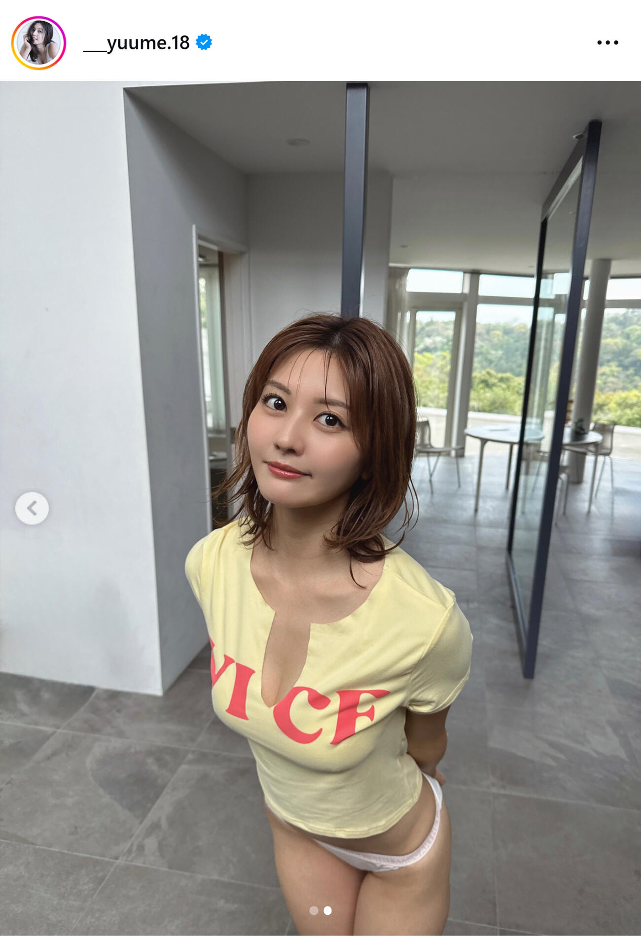 林ゆめのインスタグラムから