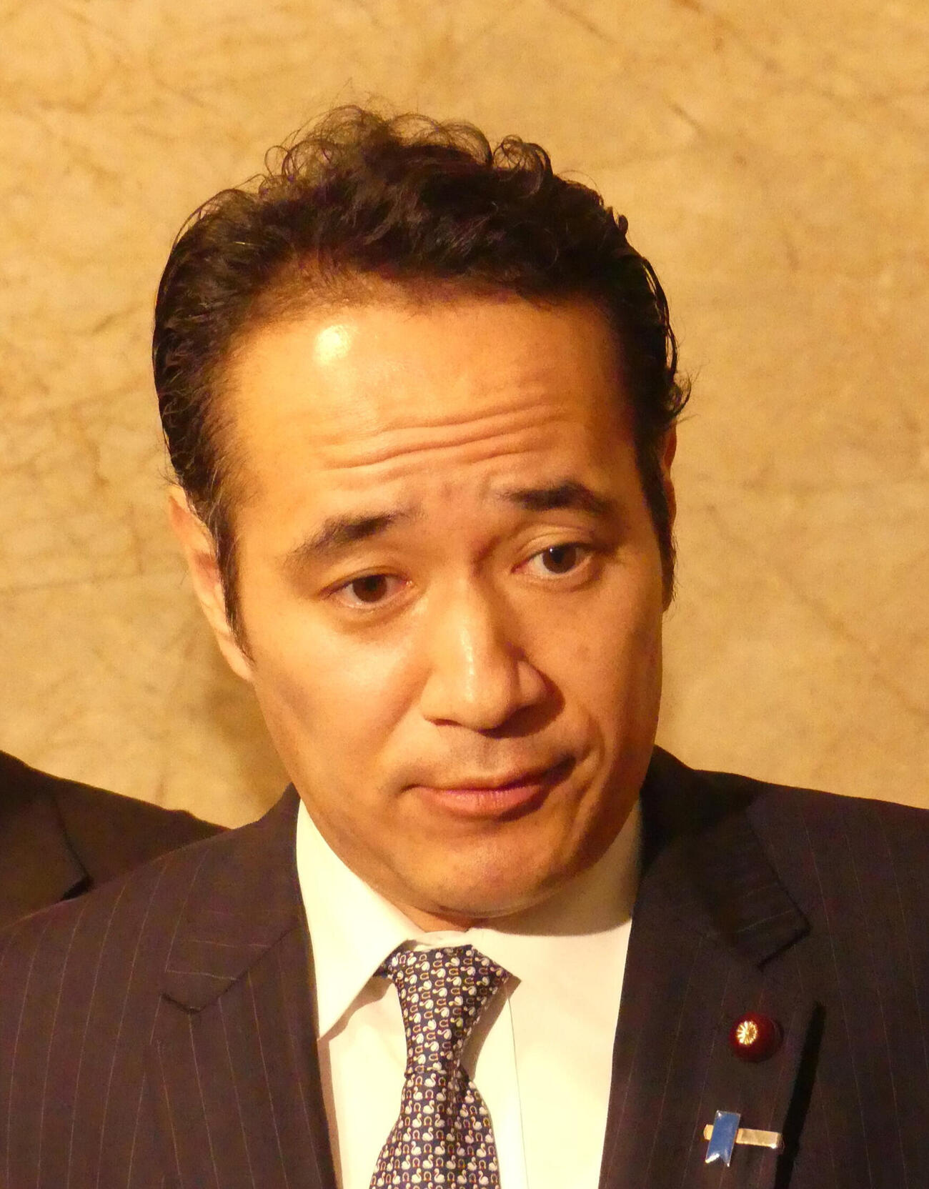 簗和生農相（2026年10月撮影）