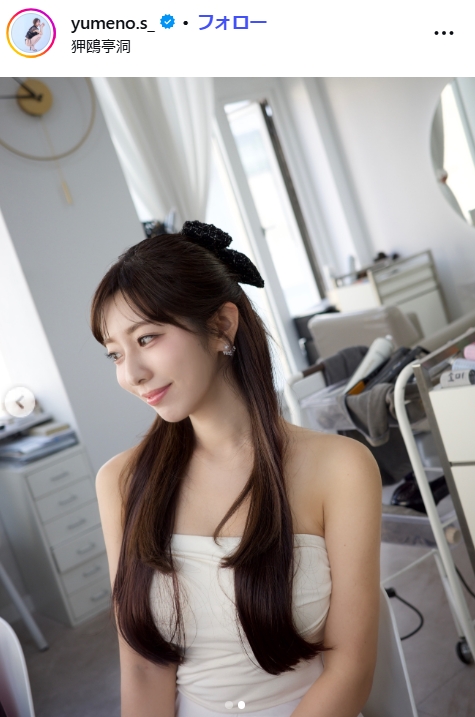 白戸ゆめののインスタグラムから