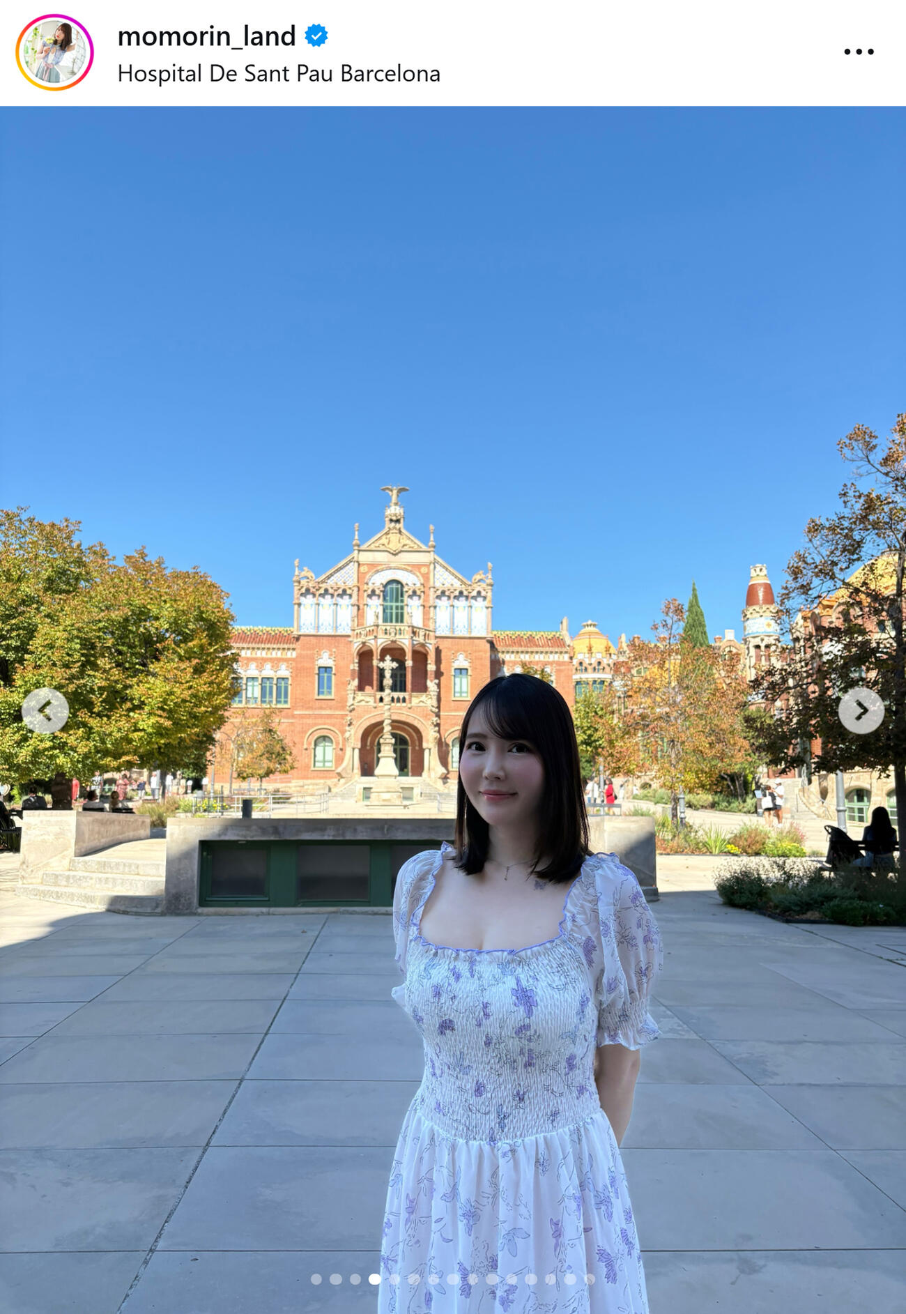 桃白美沙のインスタグラムから